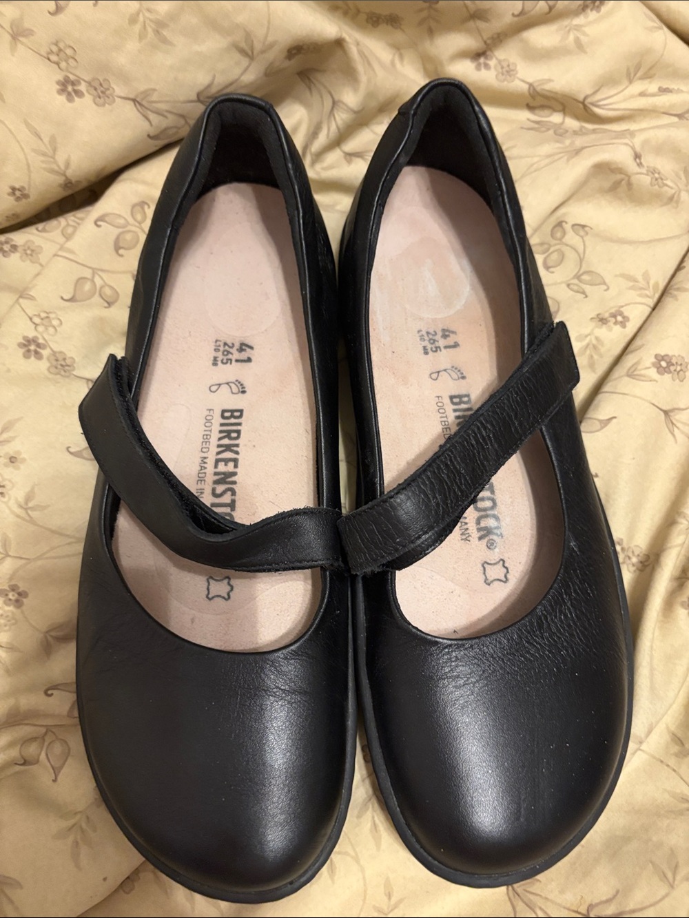 Birkenstock Lora Leather Mary Jane Flats